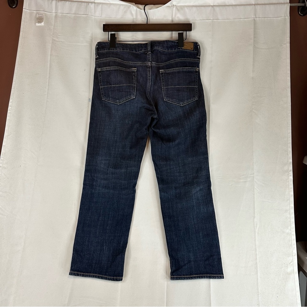 AMERICAN EAGLE Women’s Size 6 Denim Jeans Boy Fit Style Stretch Ankle Mid Rise - Picture 9 of 15
